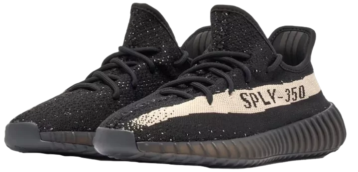 Side View of Yeezy Boost 350 V2 Core Black White